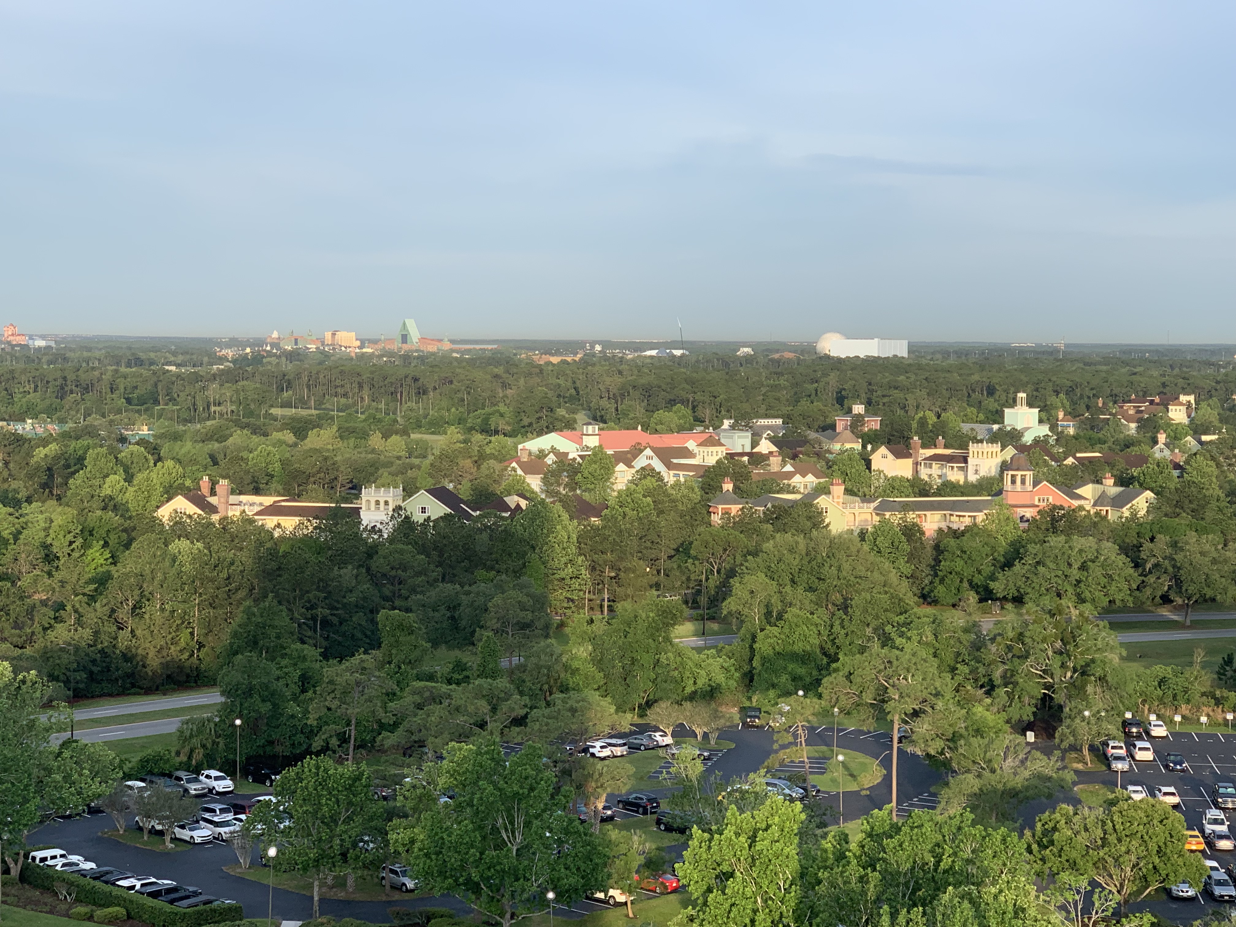 View From Hilton at Disney Springs